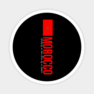 Morocco Olympics 2024 Magnet